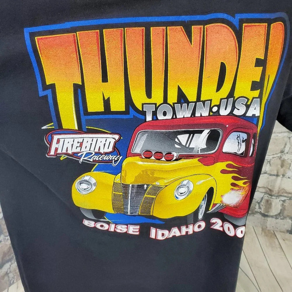 Thunder Town USA  Firebird Raceway TShirt 2X - Picture 8 of 8